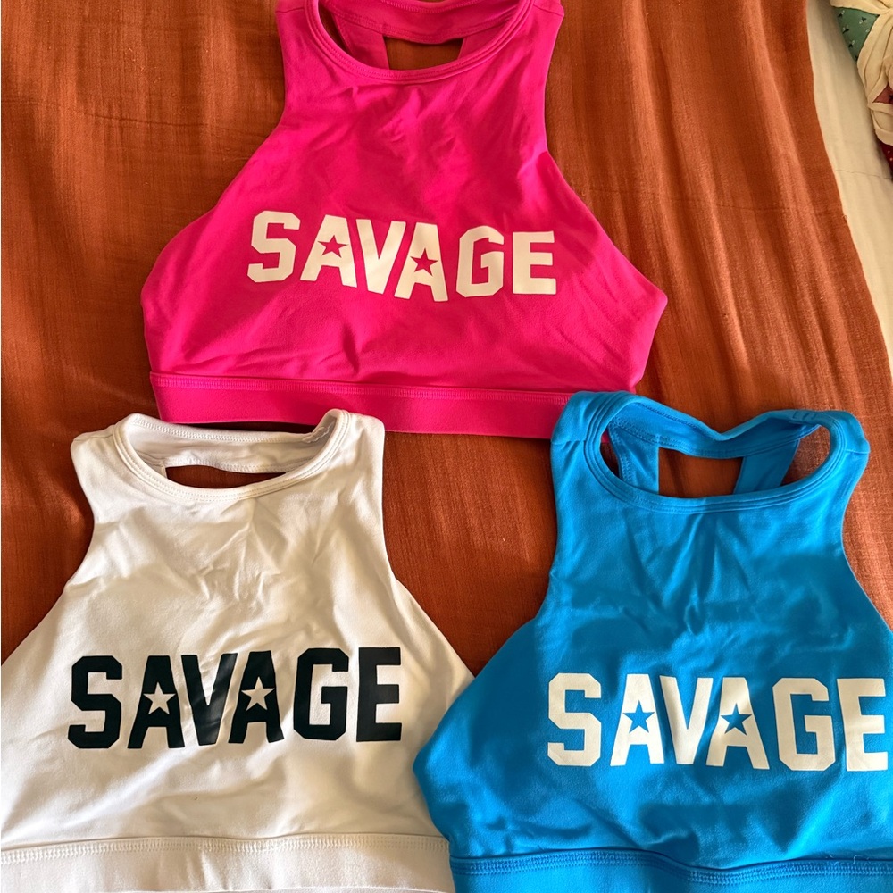 Savage Barbell sports bra bundle